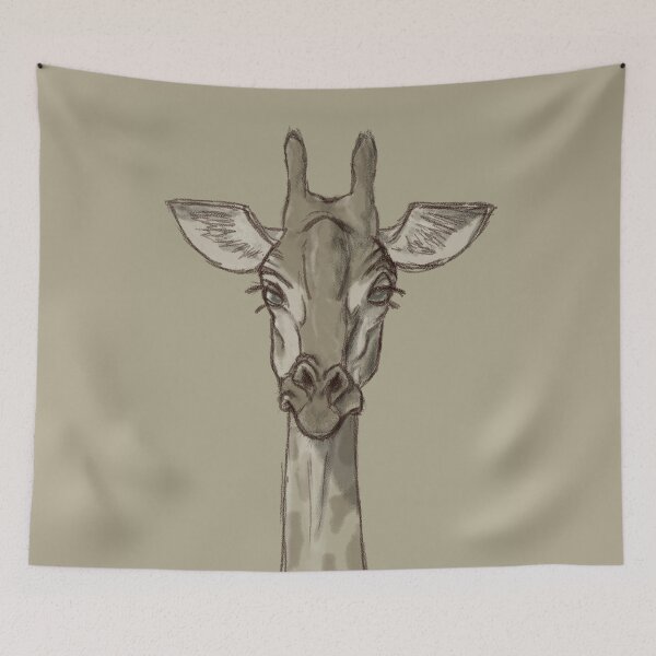 Item preview, not impressed giraffe no2 designed and sold by JuliaKerczaArt.