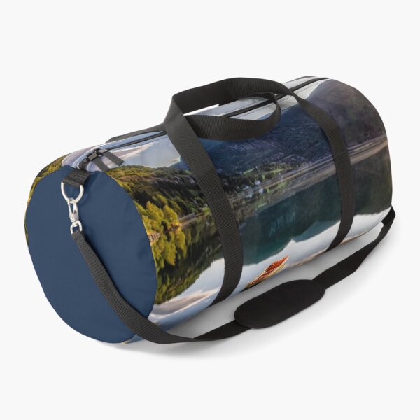 Item preview, The Boat on Geirangerfjord designed and sold by Kathy Weaver.