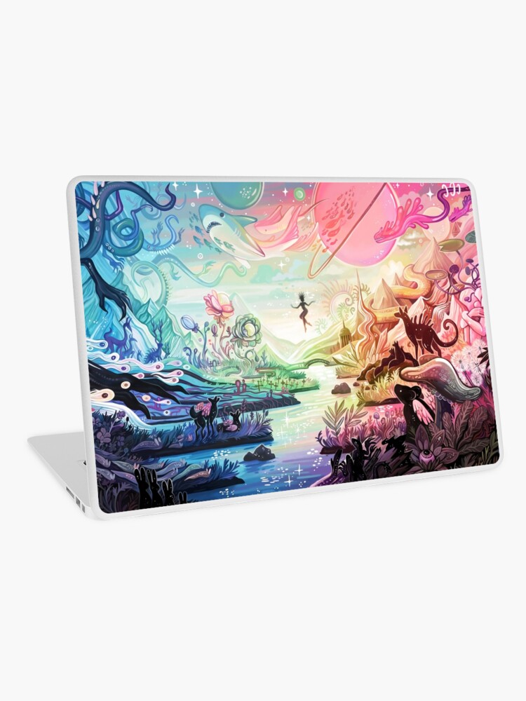 Thumbnail 1 of 2, Laptop Skin, Vivid Dreaming (Full/Center Version) designed and sold by Bethany Dobson.