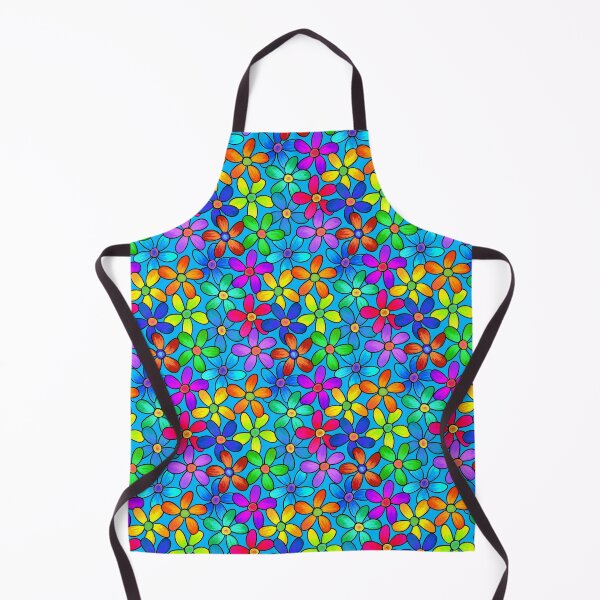 Item preview, Colorful Hand Drawn Flower Pattern // Version 2 designed and sold by Elsy's Art.