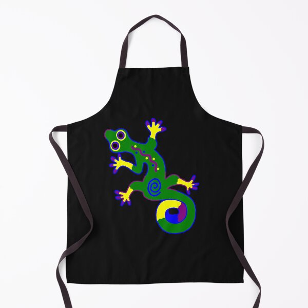 Item preview, Tribal Colorful Gecko Lizard Design designed and sold by imphavok.