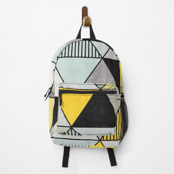 Item preview, Colorful Concrete Triangles 2 - Yellow, Blue, Grey designed and sold by Zoltan Ratko.