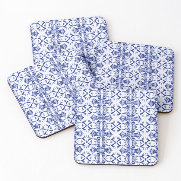 Item preview, Ornamental Blue and White Pattern - Oriental Tiles Design designed and sold by ckylin.
