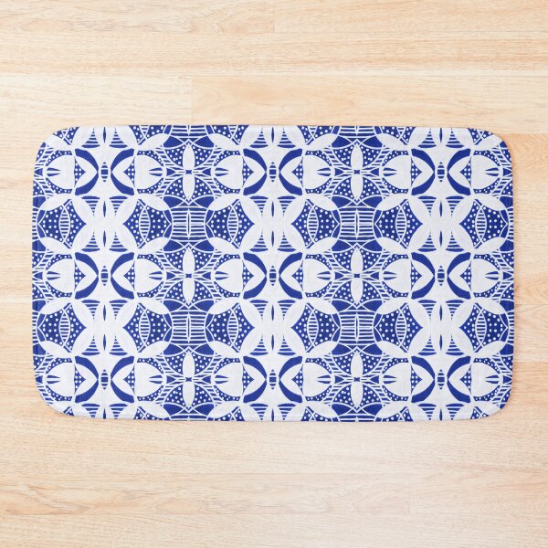 Item preview, Ornamental Blue and White Pattern - Oriental Tiles Design designed and sold by ckylin.