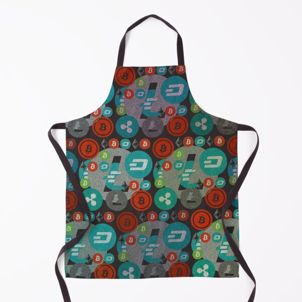 Item preview, Сryptocurrencies funny pattern designed and sold by ivanoel.