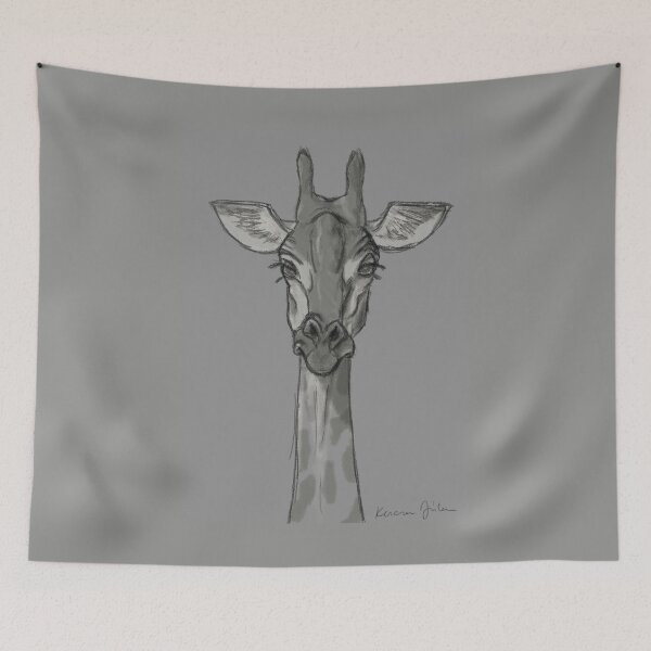 Item preview, not impressed giraffe designed and sold by JuliaKerczaArt.