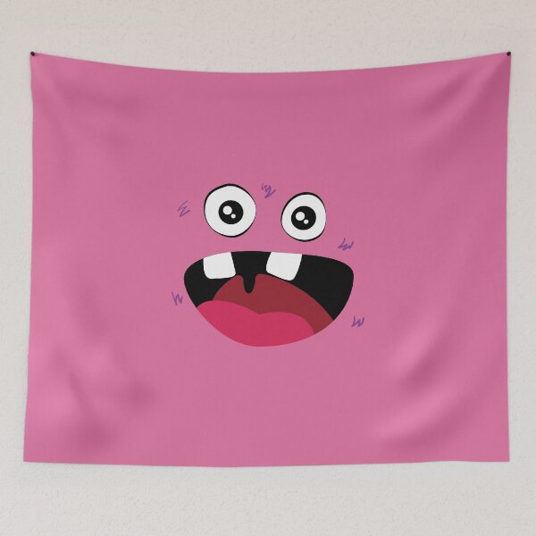 Item preview, Purple Little Cute Monster Cartoon Happy and Funny designed and sold by tinypurpleland.