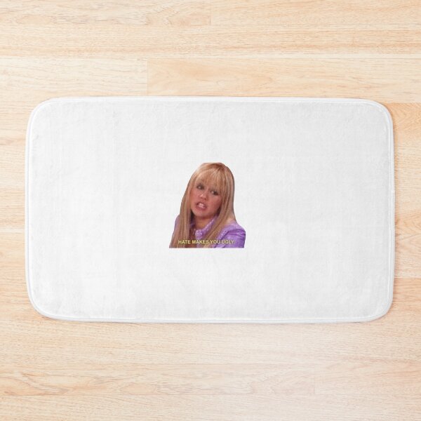 Item preview, "Hate makes you ugly" Hannah Montana Quote designed and sold by Cinderella13.