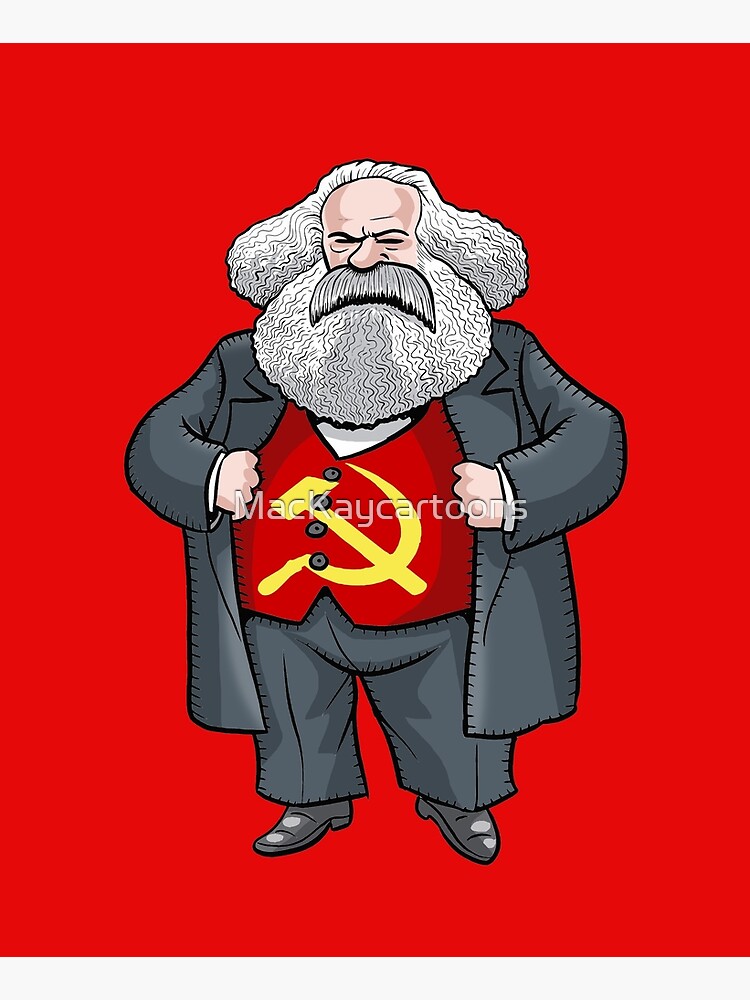 Karl Marx by MacKaycartoons