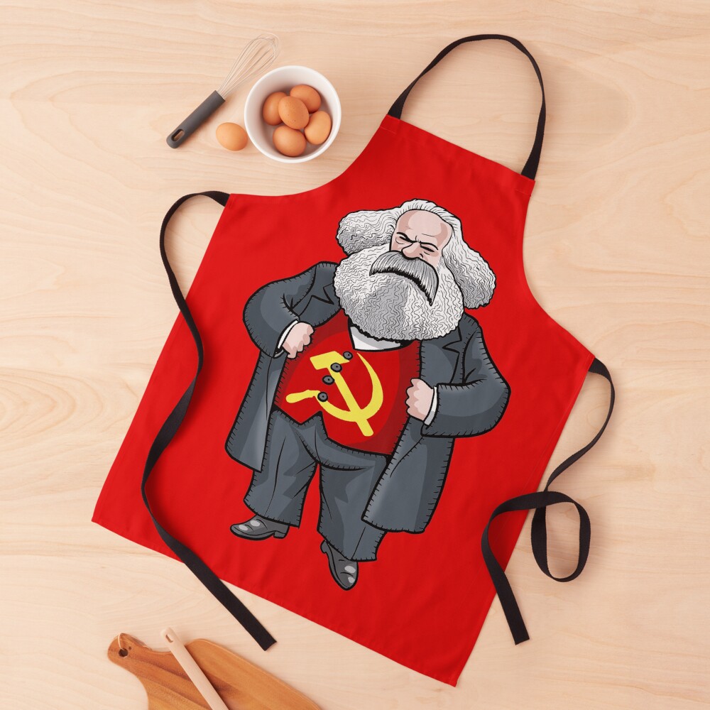 Karl Marx Apron