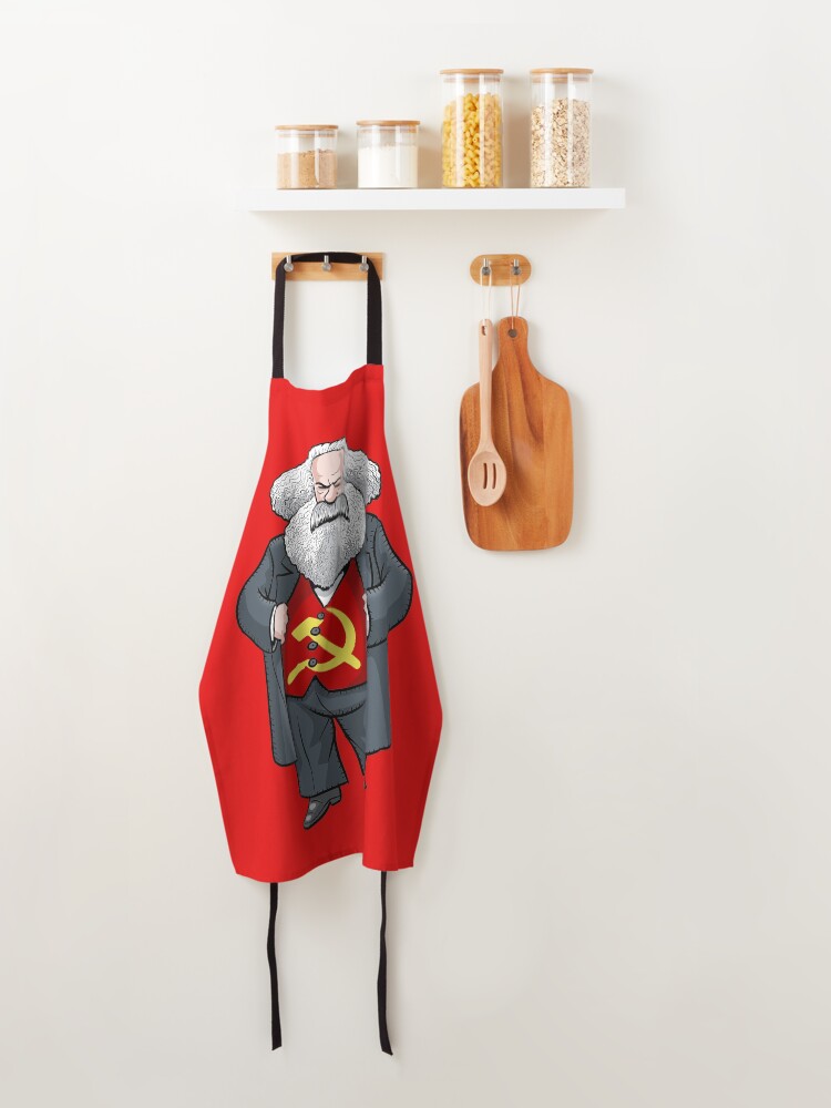 Alternate view of Karl Marx Apron