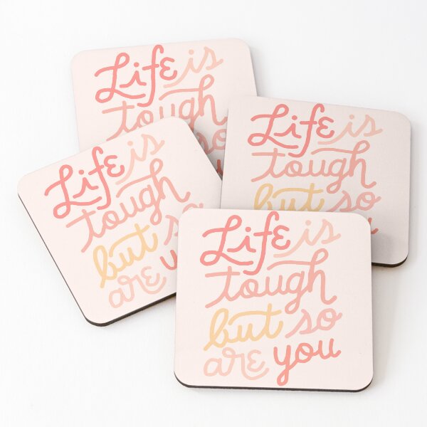 Item preview, Life is tough but so are you designed and sold by honeybutterfly.