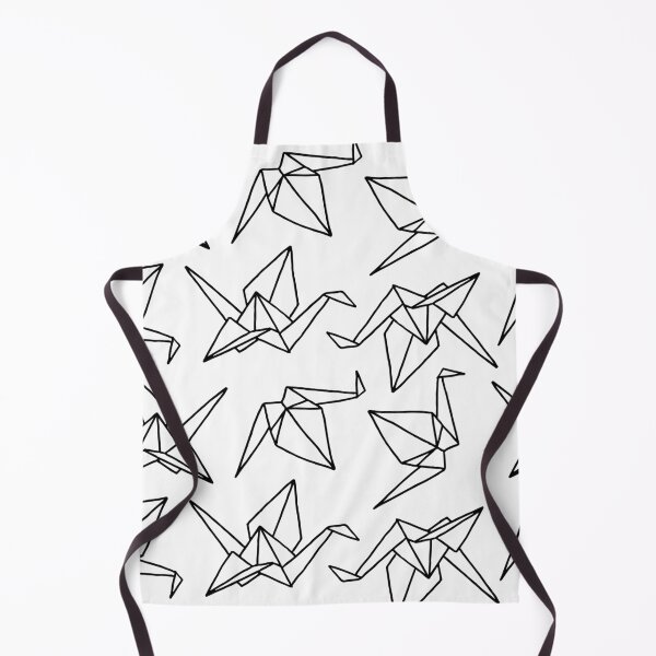 Item preview, Origami Cranes || Paper Folding || Black and White || Birds designed and sold by Hilary Leslie.