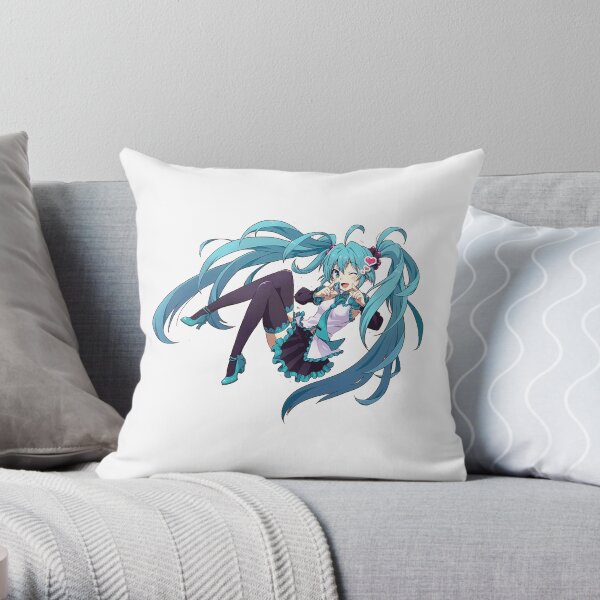 Hatsune Miku Throw Pillow