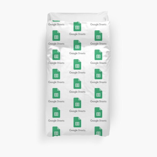 Google Sheets Alex2Epic Meme Duvet Cover