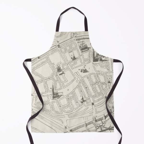 Item preview, Vintage Groningen Netherlands Map (1594) designed and sold by BravuraMedia.