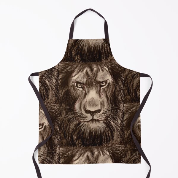 Item preview, Lion - Charcoal drawing of a Lion designed and sold by Rebecca Rees.