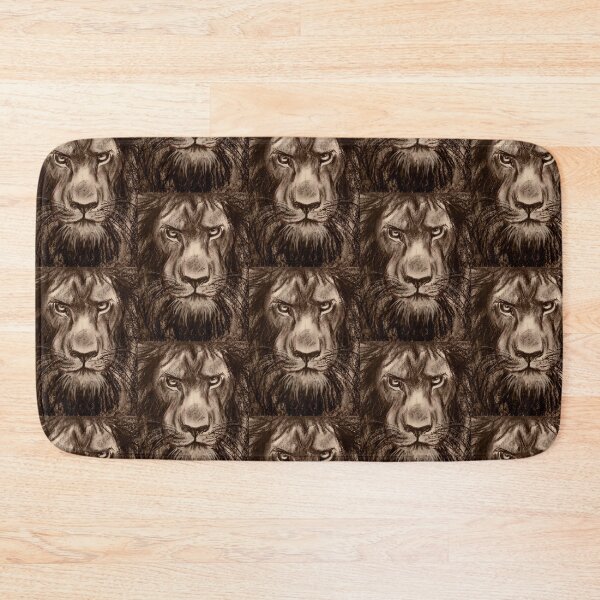 Item preview, Lion - Charcoal drawing of a Lion designed and sold by Rebecca Rees.