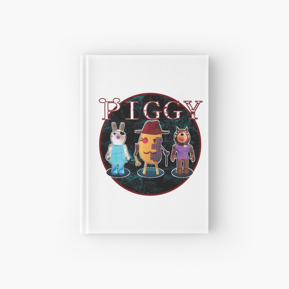 Piggy Roblox Roblox Game Piggy Roblox Characters Hardcover Journal By Affwebmm Redbubble - piggy roblox animation posters redbubble