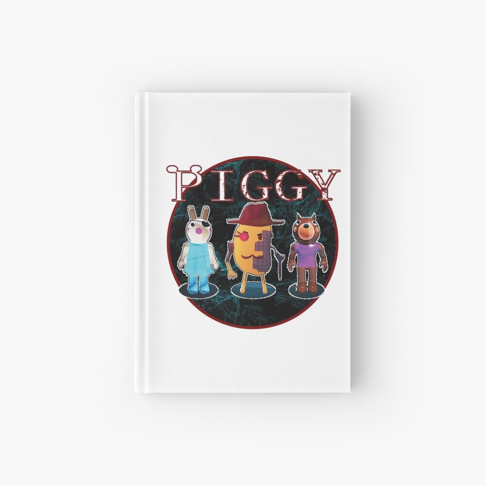 Piggy Roblox Roblox Game Piggy Roblox Characters Hardcover Journal By Affwebmm Redbubble - robloxs characters