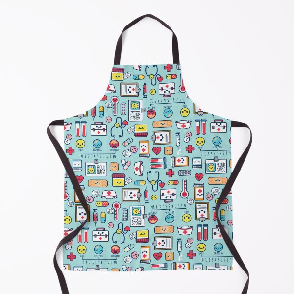 Item preview, Proud To Be a Nurse / Surface Pattern Design / Blue designed and sold by jsongdesign.