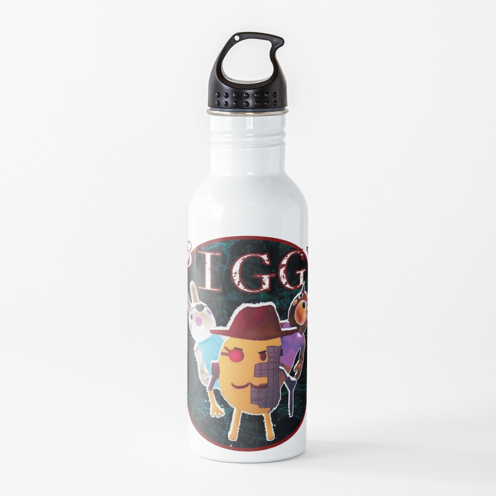 Piggy Roblox Roblox Game Piggy Roblox Characters Water Bottle By Affwebmm Redbubble - leak chapter 12 piggy roblox skins