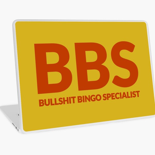 Bullshit Bingo Specialist Laptop Folie