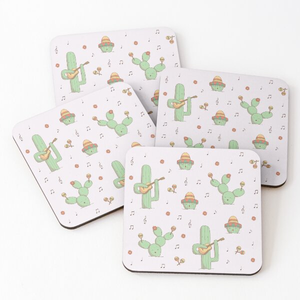 Item preview, Singing with Mexican cactuses - Pattern designed and sold by LuYukari.