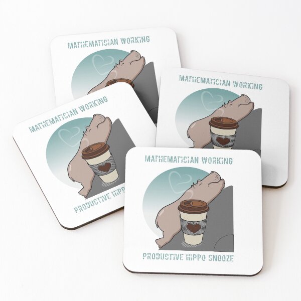 Item preview, Hippo Snooze - Hippotenuse designed and sold by vivendulies.