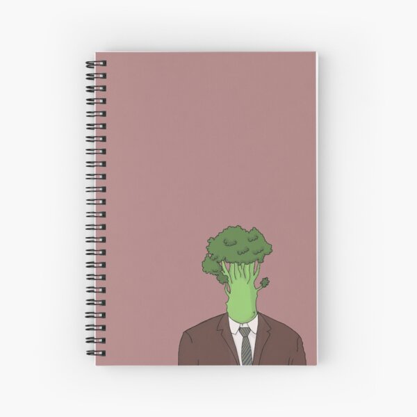 Kevin Broccoli Spiral Notebook