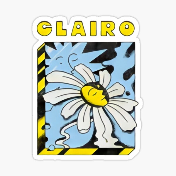 clairo flower summer tour Sticker
