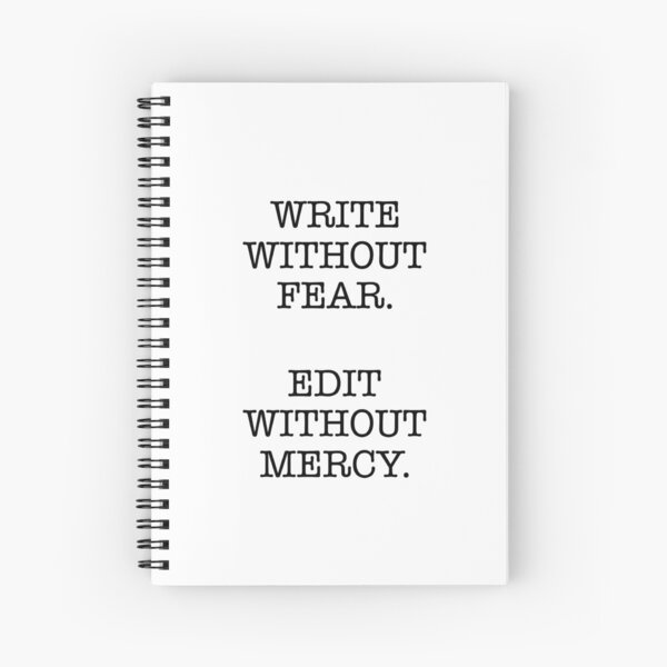 Item preview, WRITE WITHOUT FEAR, EDIT WITHOUT MERCY designed and sold by cys456.