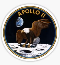 Apollo 11 Patch Art Sticker