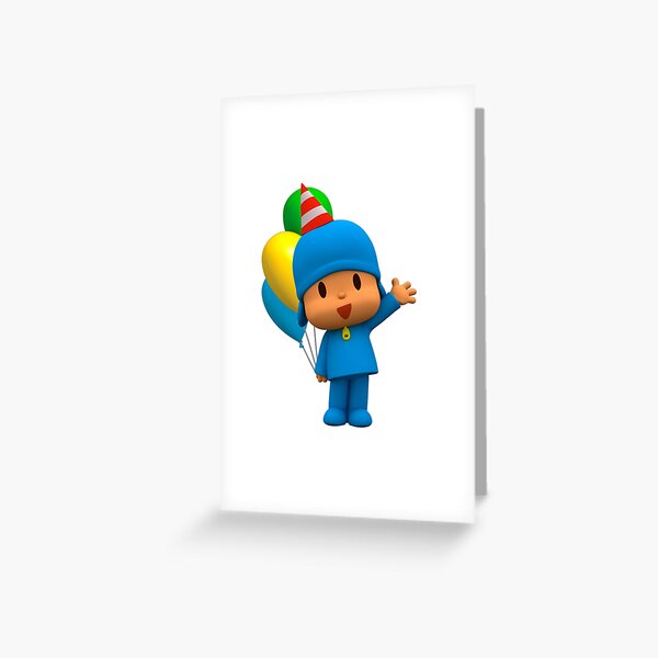Item preview, pocoyo birthday  designed and sold by Kazoza.