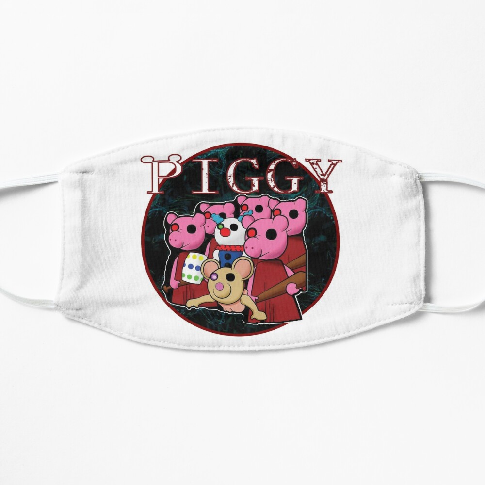 Piggy Roblox Roblox Game Piggy Roblox Characters Kids Mask By Affwebmm Redbubble - pink roblox character
