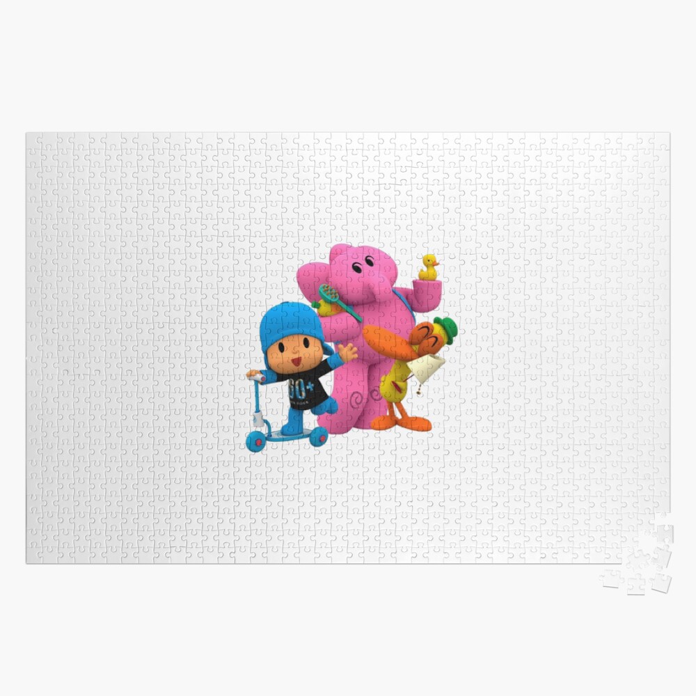 pocoyo with friends Jigsaw Puzzle for Sale by Kazoza Redbubble