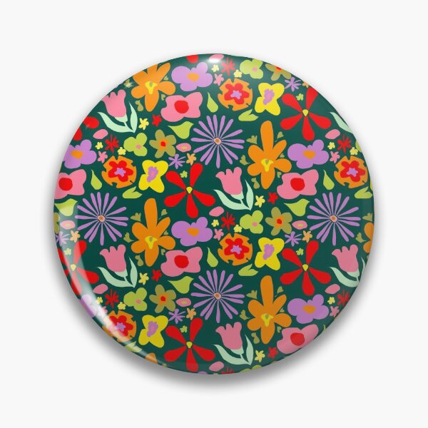 Item preview, 60s floral pattern designed and sold by Daisyannart.