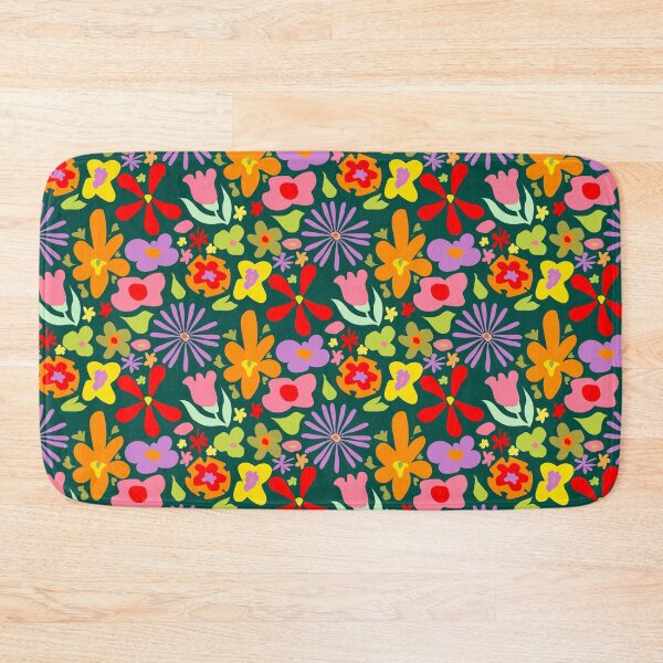 Item preview, 60s floral pattern designed and sold by Daisyannart.