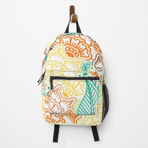Item preview, Yellow Garden || Nature || Botanical || Henna || Pattern designed and sold by Hilary Leslie.