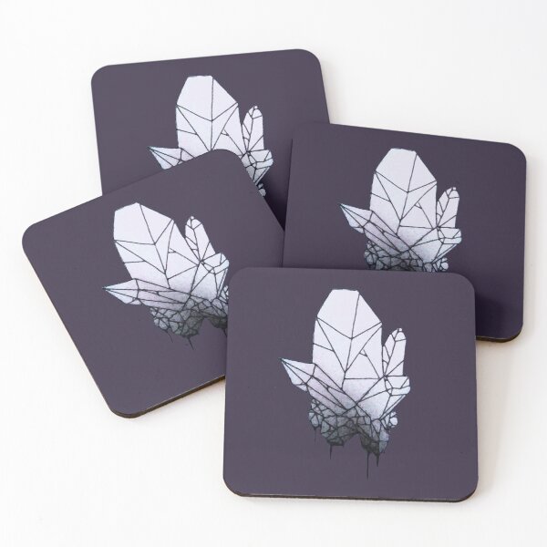 Item preview, Crystal Cluster Watercolour designed and sold by WildandDivine.
