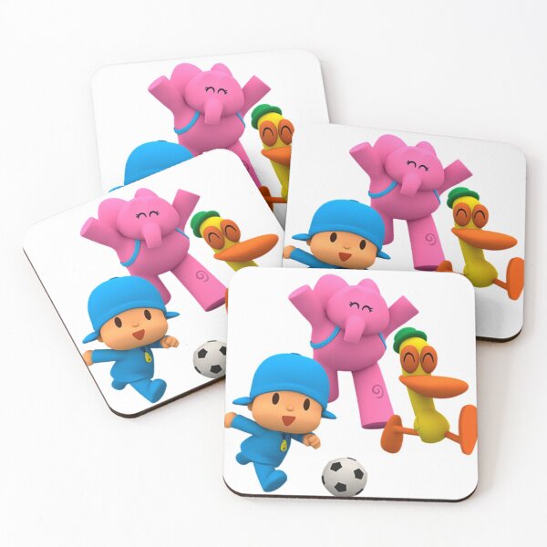 Item preview, pocoyo playing football  designed and sold by Kazoza.