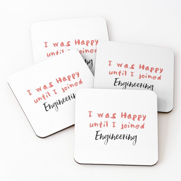 Item preview, I was happy until i joined engineering. designed and sold by bumperapparels.