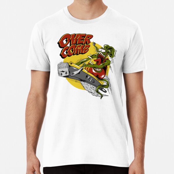 Item preview, Over Comb Barber T-Shirt for barber lovers designed and sold by bater-design.