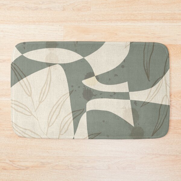 Item preview, Abstract - Vase Shapes in Artichoke Green designed and sold by simplydesignart.
