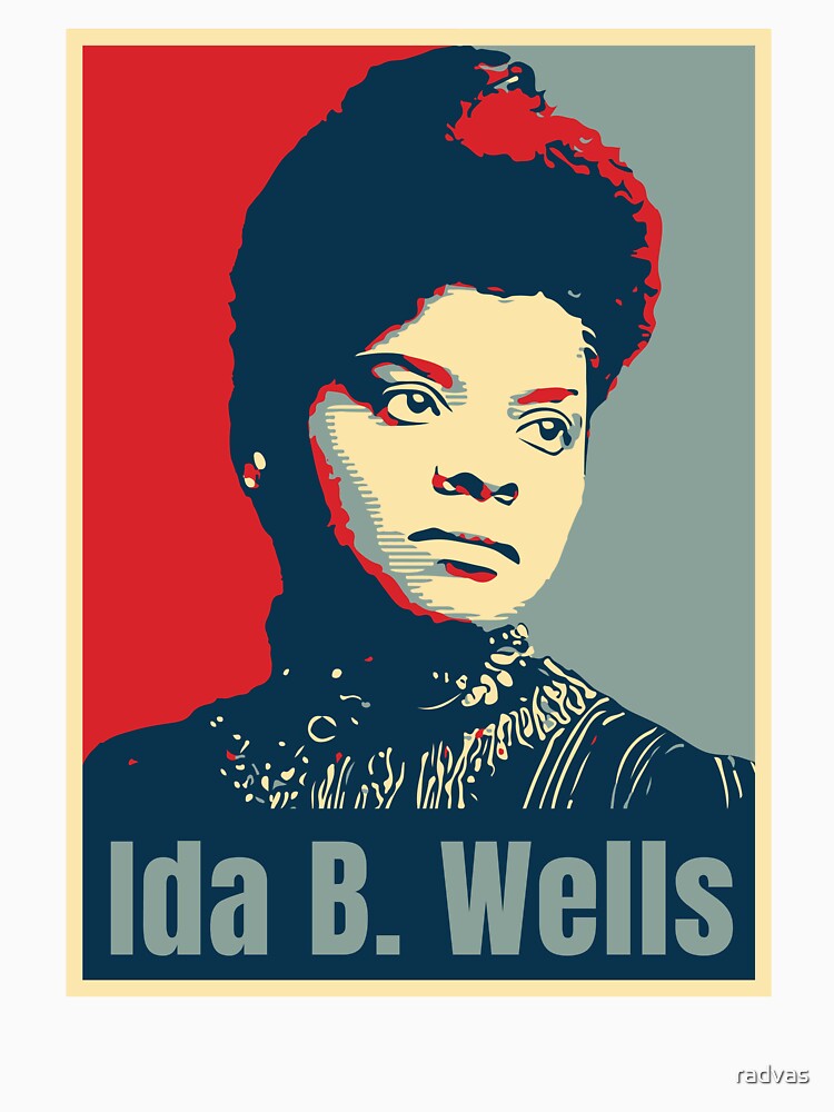Imagen 7 de 7, Camiseta clásica con la obra Ida B. Wells, diseñada y vendida por radvas.