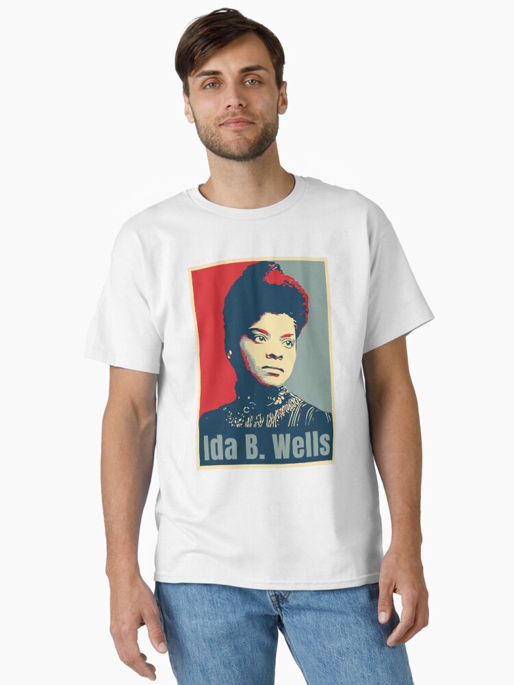 Imagen 1 de 7, Camiseta clásica con la obra Ida B. Wells, diseñada y vendida por radvas.
