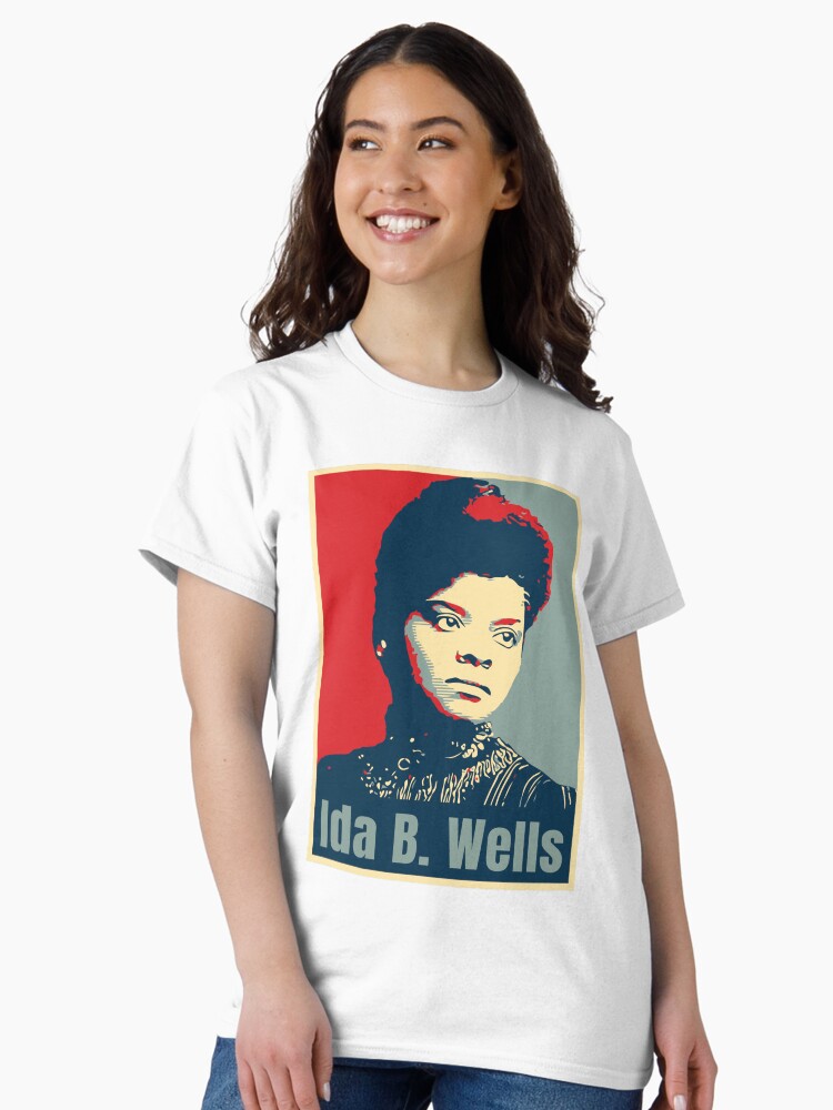 Imagen 2 de 7, Camiseta clásica con la obra Ida B. Wells, diseñada y vendida por radvas.