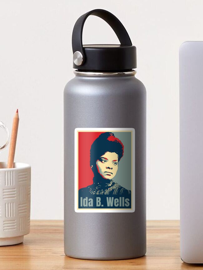 Imagen 1 de 3, Pegatina con la obra Ida B. Wells, diseñada y vendida por radvas.