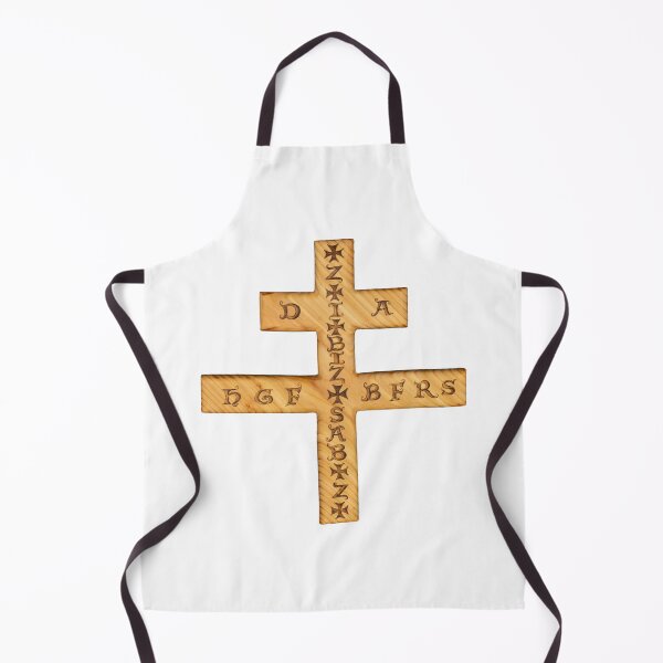 Item preview, Protection Prayers Against Plague Latin Prayer Cross designed and sold by SignsOfSpirit.