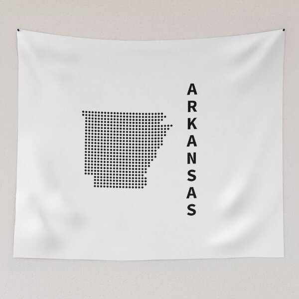 Item preview, ARKANSAS DOT SILHOUETTE designed and sold by Mxdesign888.